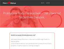 Tablet Screenshot of marsiwenus.com